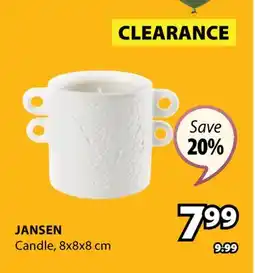 JYSK JANSEN Candle offer