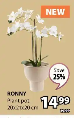 JYSK RONNY Plant pot offer