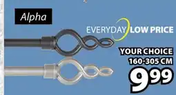 JYSK Alpha Drapery Rod Kits offer