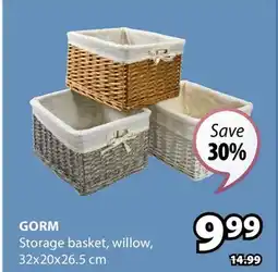 JYSK GORM Storage basket offer