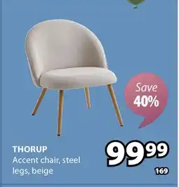 JYSK THORUP Accent chair offer