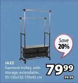 JYSK JAZZ Garment trolley offer