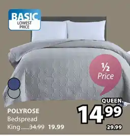 JYSK POLYROSE Bedspread offer