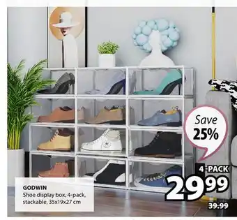 JYSK GODWIN Shoe display box offer