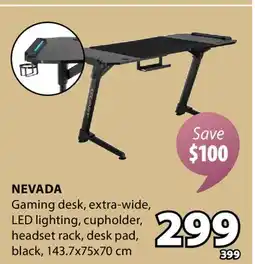 JYSK NEVADA Gaming desk offer