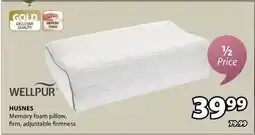 JYSK HUSNES Memory foam pillow offer