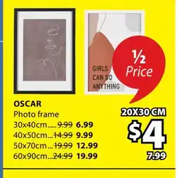JYSK OSCAR Photo frame offer