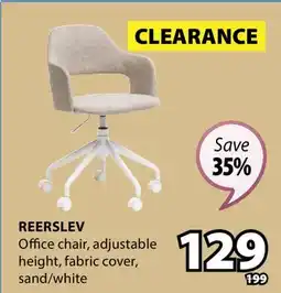 JYSK REERSLEV Office chair offer