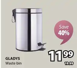 JYSK GLADYS Waste bin offer