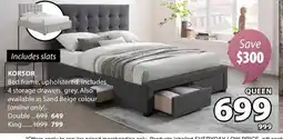 JYSK KORSOR Bed frame offer