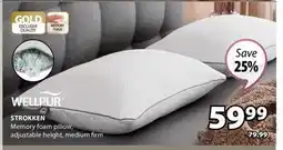 JYSK STROKKEN Memory foam pillow offer