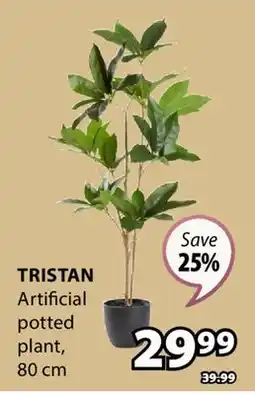 JYSK TRISTAN Artificial potted plant offer