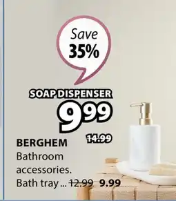 JYSK Berghem Bathroom accessories offer