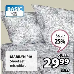 JYSK MARILYN PIA Sheet set offer