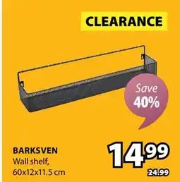 JYSK BARKSVEN Wall shelf offer
