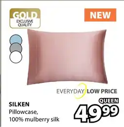 JYSK SILKEN Pillowcase offer