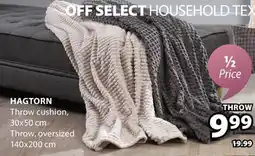 JYSK Hagtorn Throw cushion offer