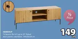 JYSK HEMDRUP TV bench offer