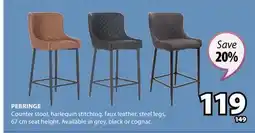JYSK PEBRINGE Counter stool offer