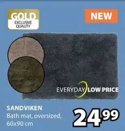 JYSK SANDVIKEN Bath mat, oversized offer