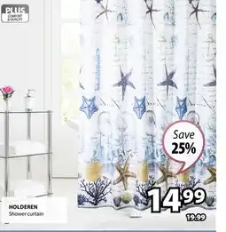 JYSK HOLDEREN Shower curtain offer