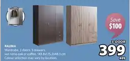 JYSK RAUMA Wardrobe offer