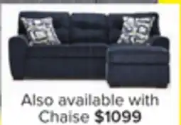 Leon's Mackay Chaise Sofa - Grey offer