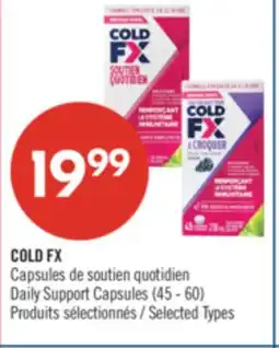 Pharmaprix COLD FX Daily Support Capsules offer