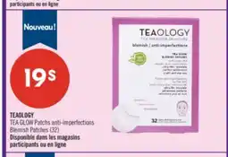 Pharmaprix TEAOLOGY TEA GLOW Patchs anti-imperfections Blemish Patches (32) offer