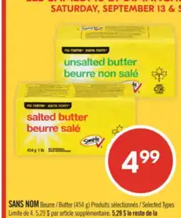 Pharmaprix NO NAME Butter offer