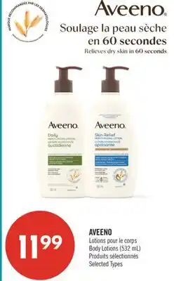 Pharmaprix AVEENO Body Lotions offer