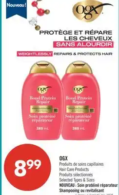 Pharmaprix OGX Hair Care Products offer