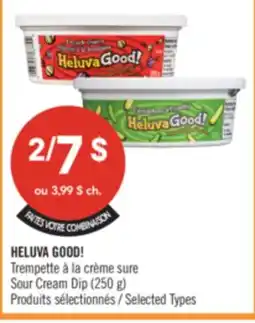 Pharmaprix HELUVA GOOD! Sour Cream Dip offer