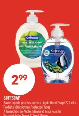 Pharmaprix SOFTSOAP Liquid Hand Soap (221 mL) offer