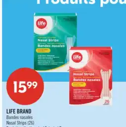 Pharmaprix LIFE BRAND Nasal Strips offer