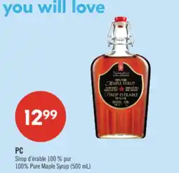 Pharmaprix 100% Pure Maple Syrup offer