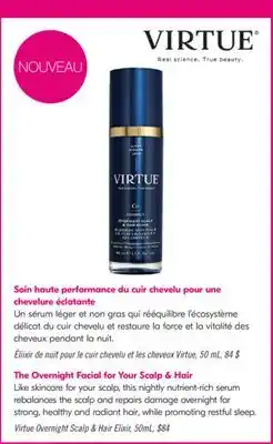 Pharmaprix Virtue Overnight Scalp & Hair Elixir offer