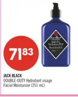 Pharmaprix JACK BLACK DOUBLE-DUTY Hydratant visage Facial Moisturizer offer