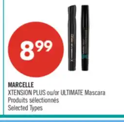 Pharmaprix MARCELLE XTENSION PLUS or ULTIMATE Mascara offer