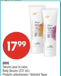 Pharmaprix DOVE Body Serums offer