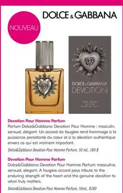 Pharmaprix Devotion Pour Homme Parfum offer