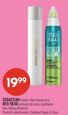 Pharmaprix SEBASTIAN Hair Spray or BED HEAD Hair Styling Products offer