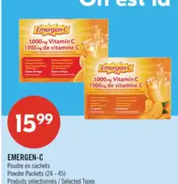 Pharmaprix EMERGEN-C Powder Packets offer