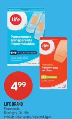 Pharmaprix LIFE BRAND Bandages offer