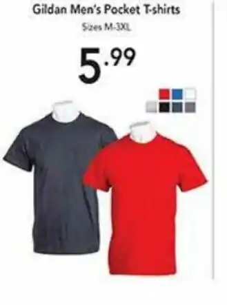 Pipers Gildan Men's Pocket T-Shirts offer