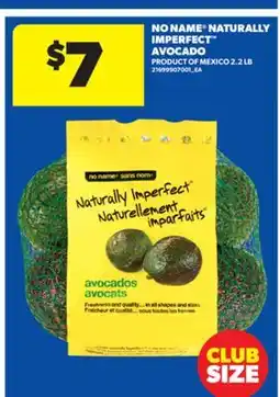 Real Canadian Superstore NO NAME NATURALLY IMPERFECT AVOCADO, 2.2 LB offer