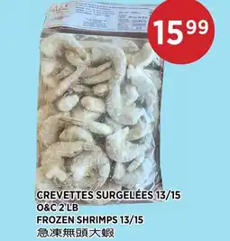Kim Phat O&C FROZEN SHRIMPS 13/15 offer