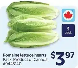 Walmart Romaine lettuce hearts offer