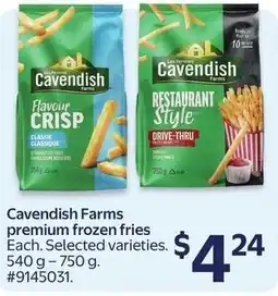 Walmart Cavendish Farms premium frozen fries offer