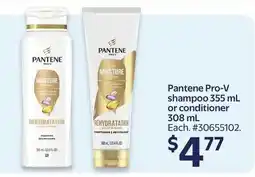 Walmart Pantene Pro-V shampoo or conditioner offer